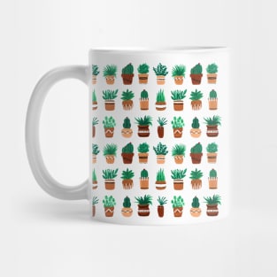 Potted Plants Pattern Mug